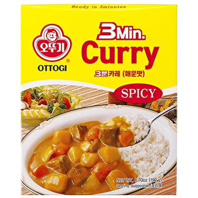OTTOGI 3Min Curry Sauce (Spicy) 190g